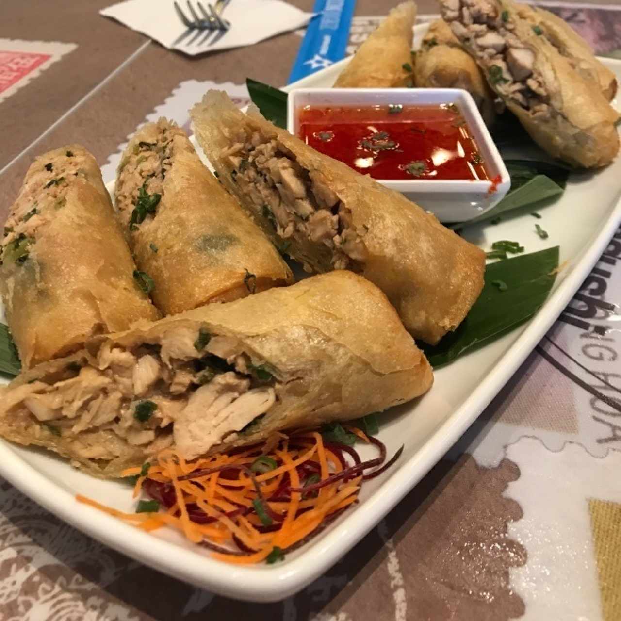 SPRING ROLL DE POLLO