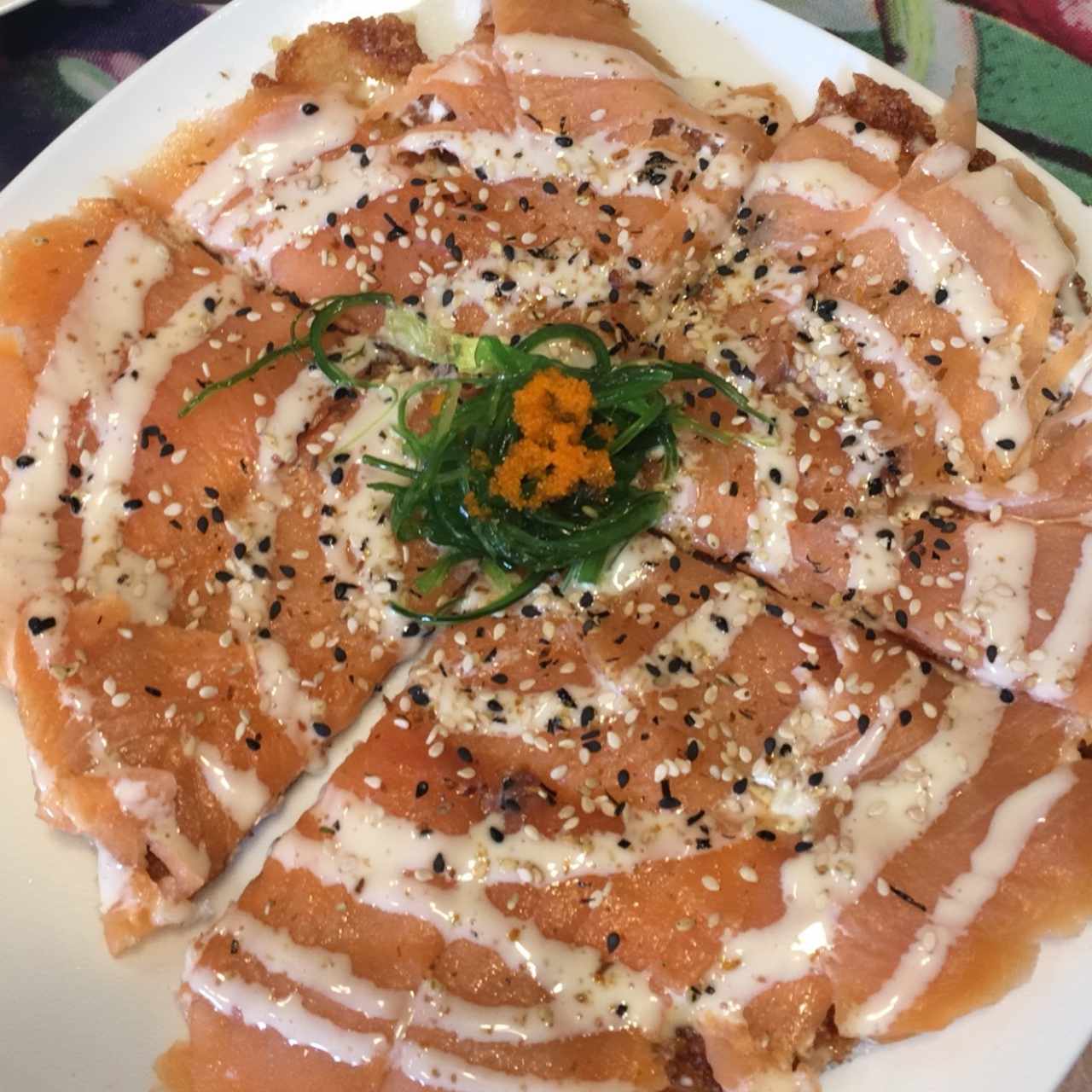 PIZZAS DE SALMÓN AHUMADO