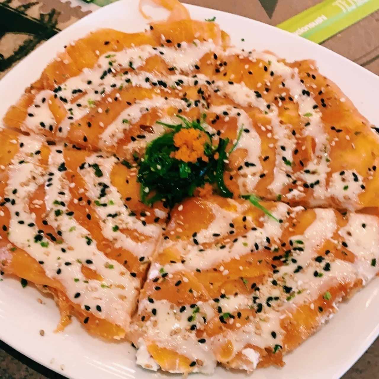 PIZZAS DE SALMÓN AHUMADO