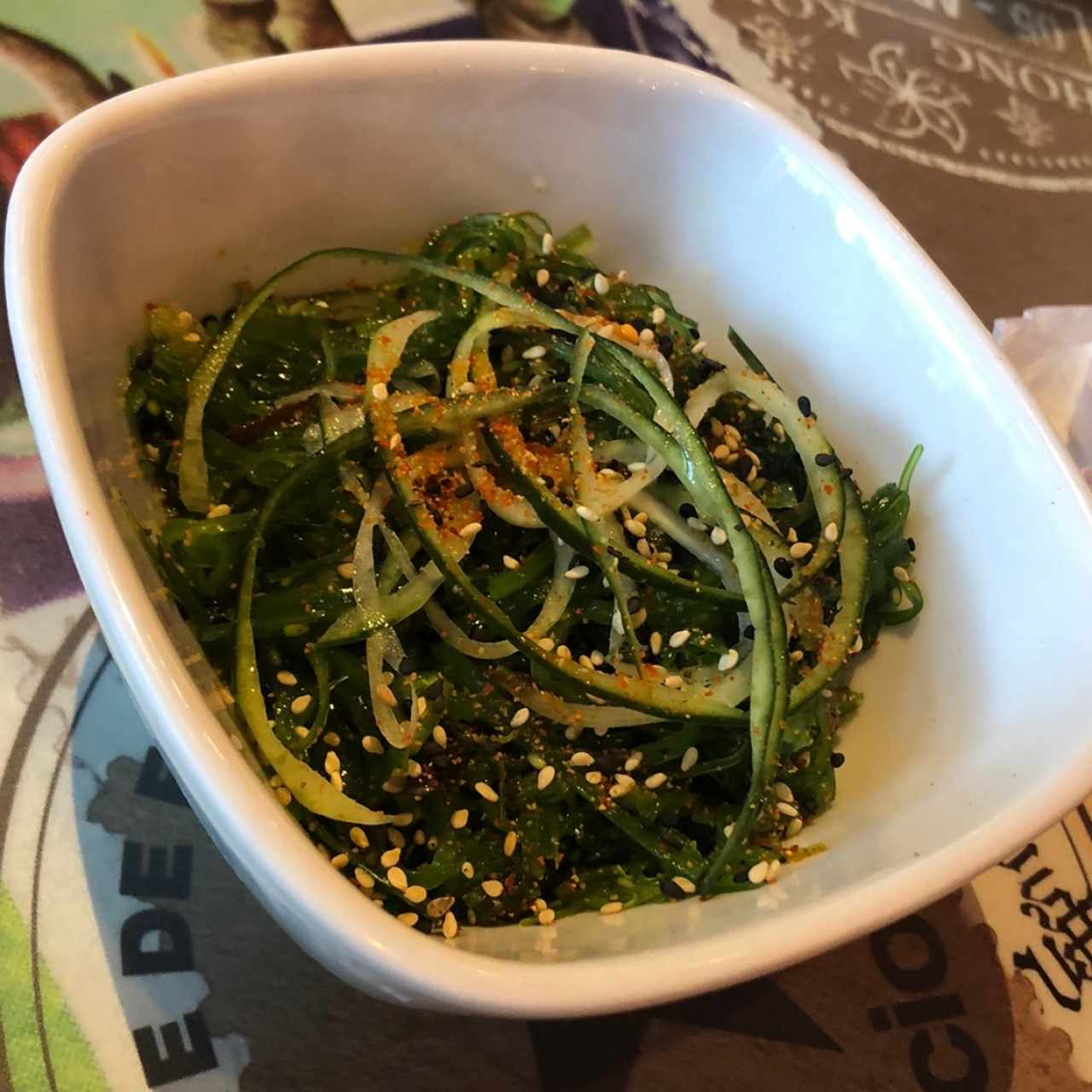 ENSALADA DE ALGAS WAKAME