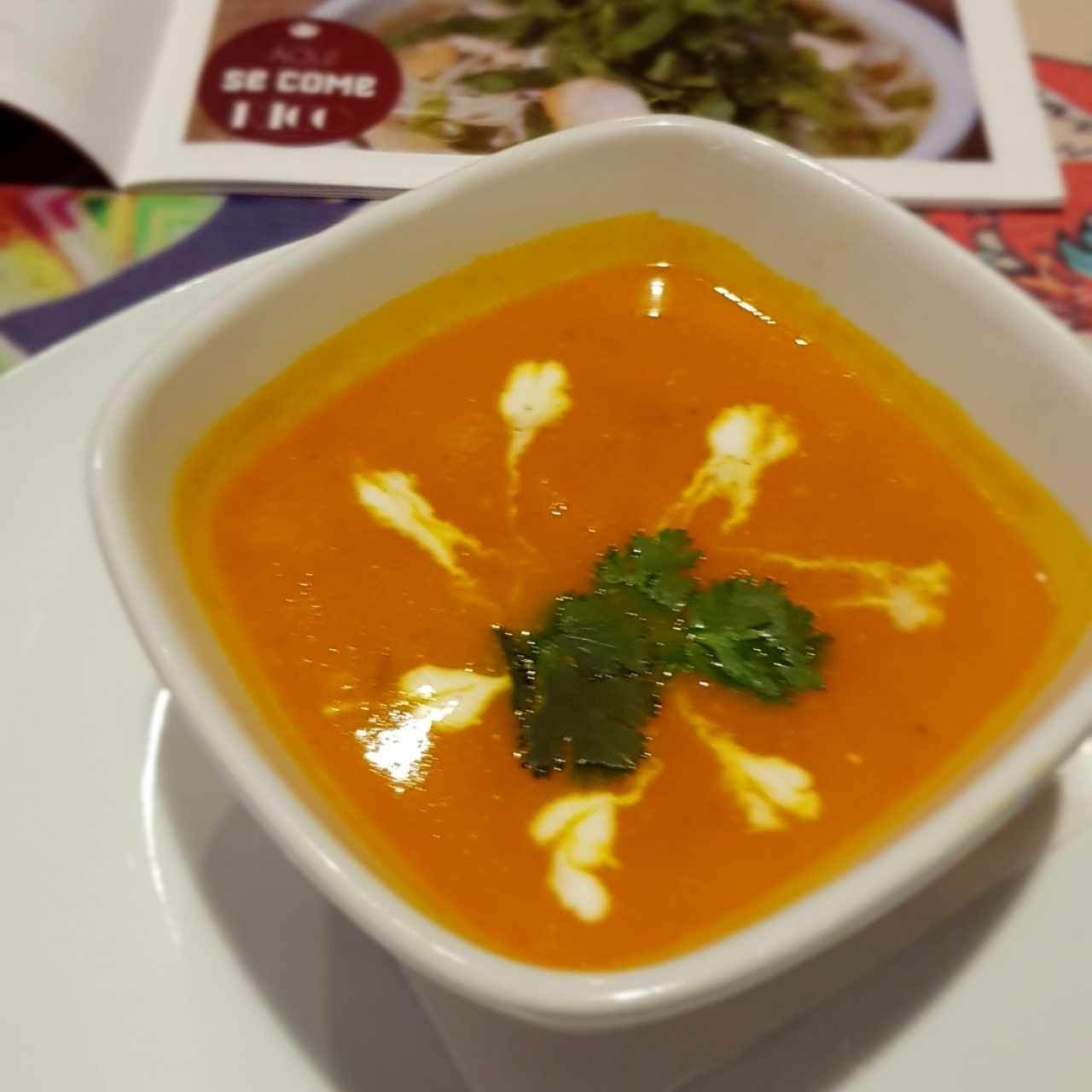 SAGRADAS SOPAS - SOPA DE ZANAHORIA