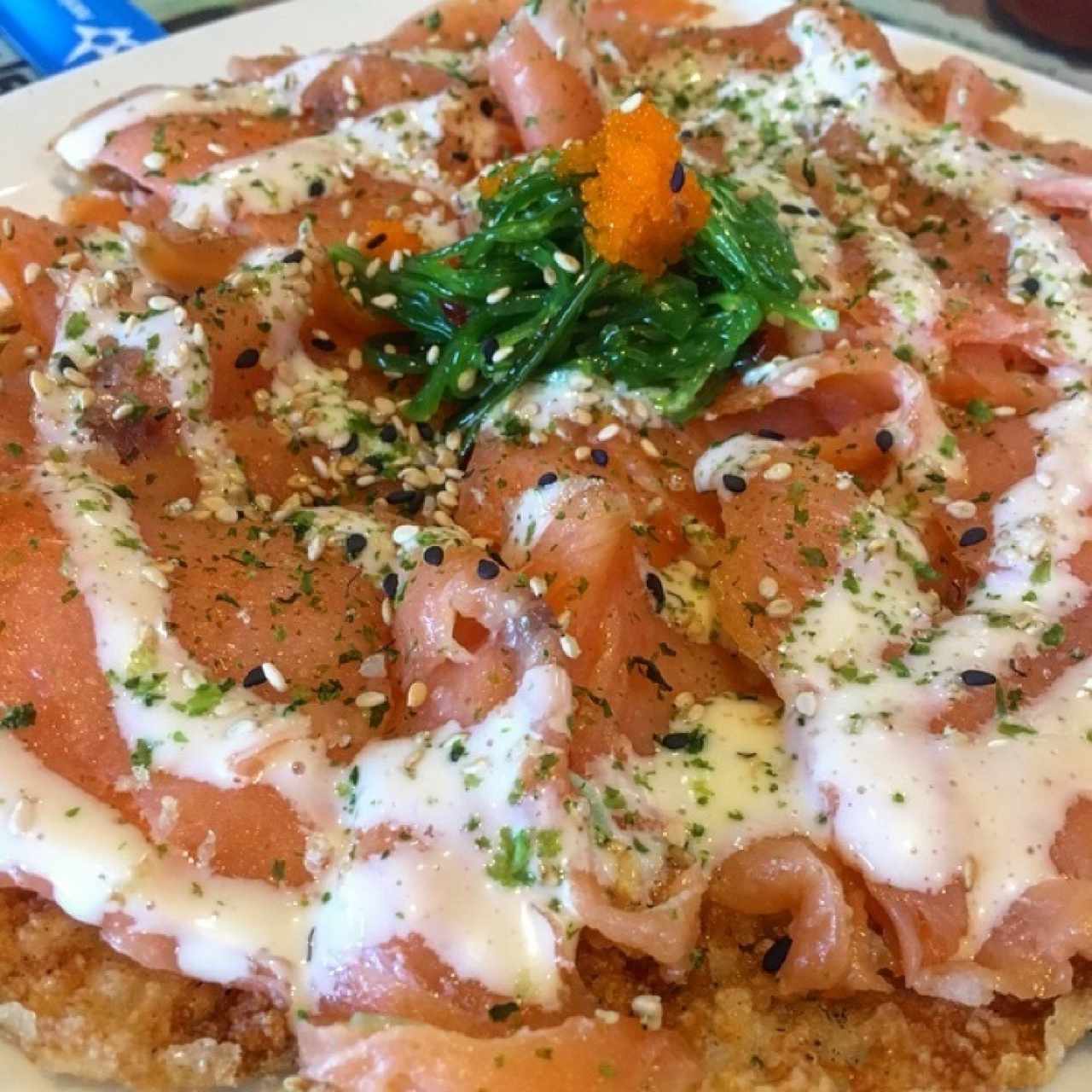 PIZZAS DE SALMÓN AHUMADO