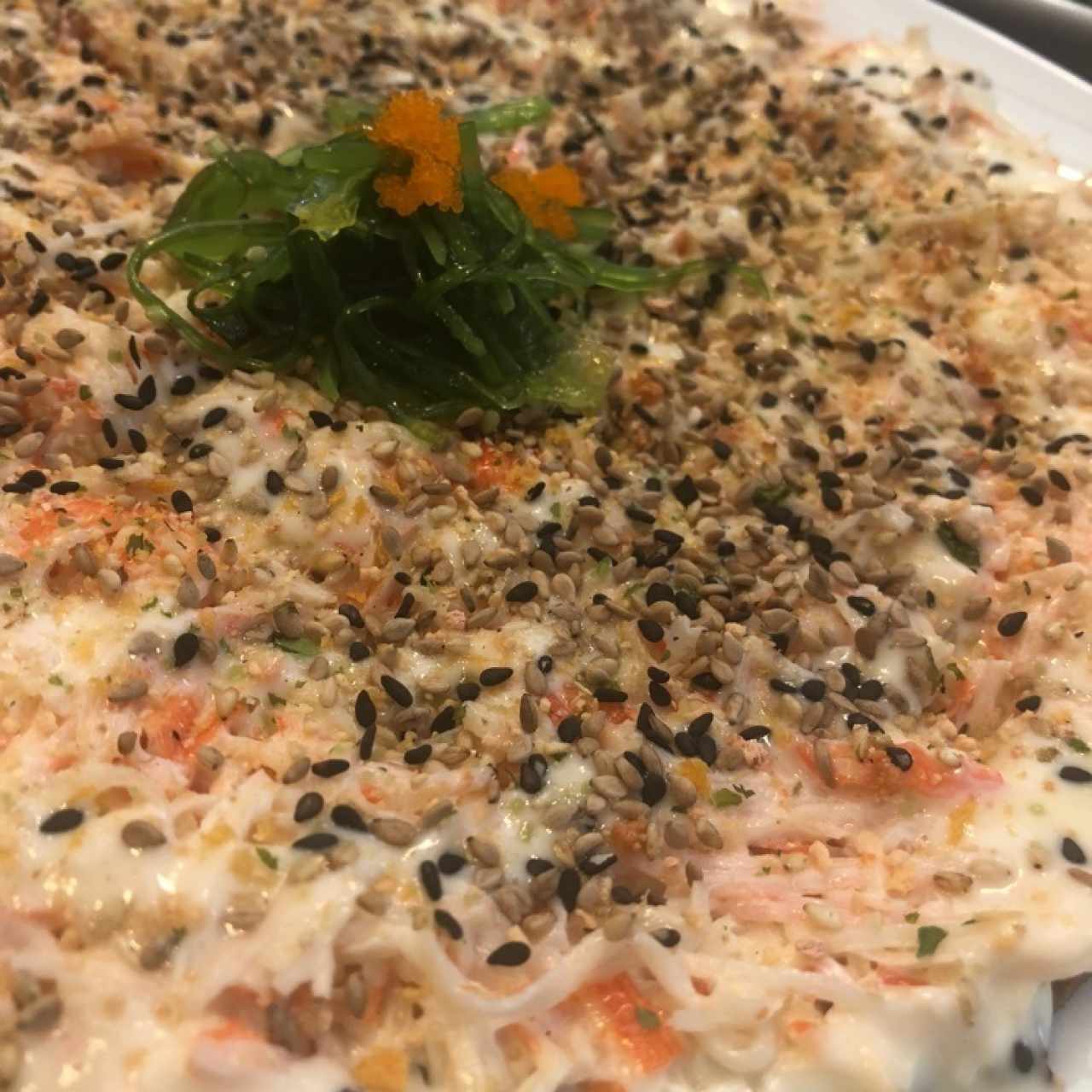 PIZZAS DE CANGREJO