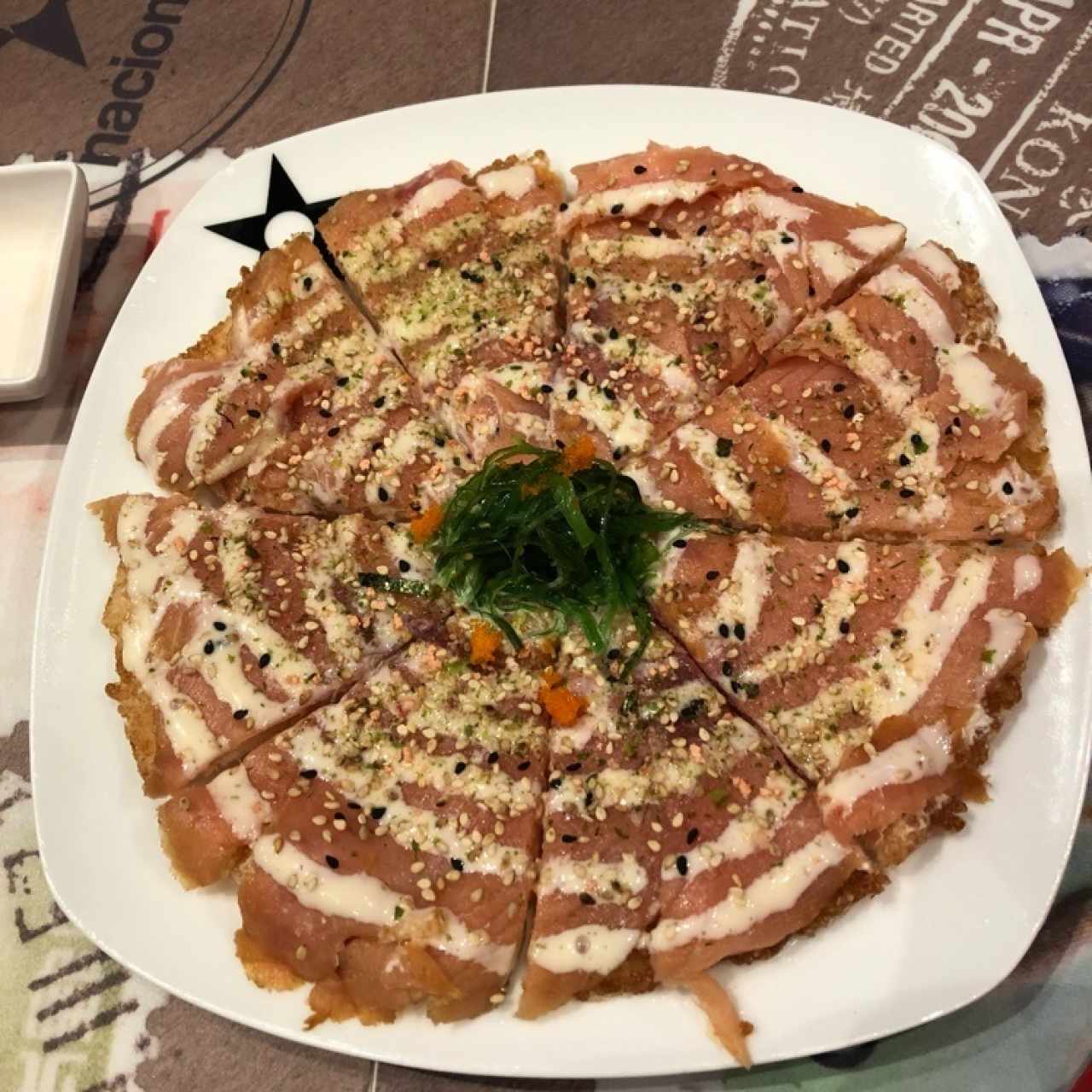PIZZAS DE SALMÓN AHUMADO