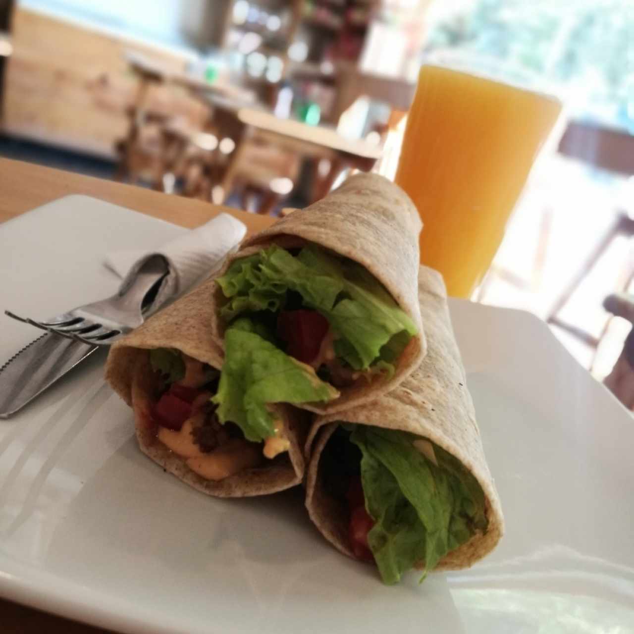 Burritos veganos