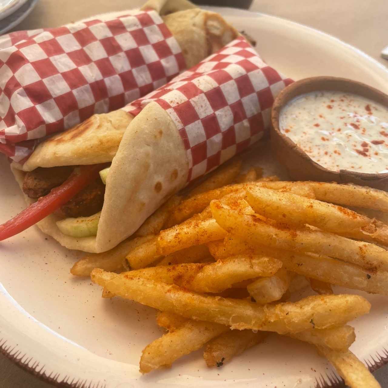 gyros de cerdo