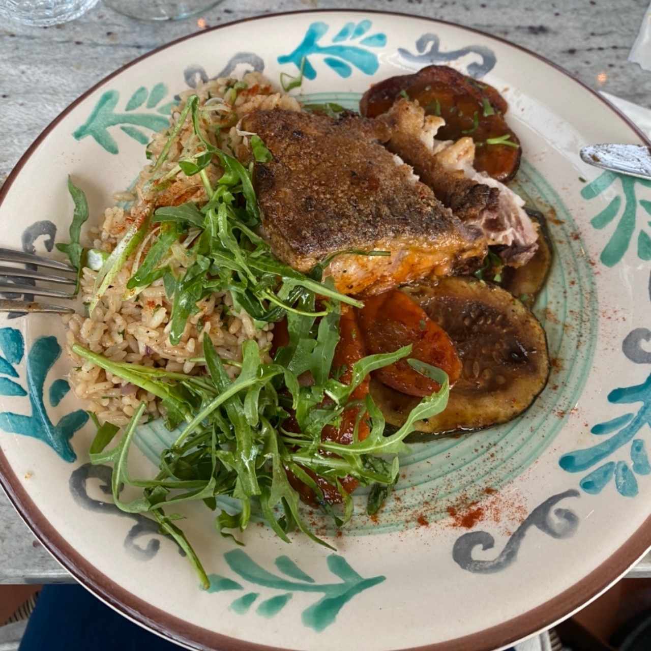 pescado al horno