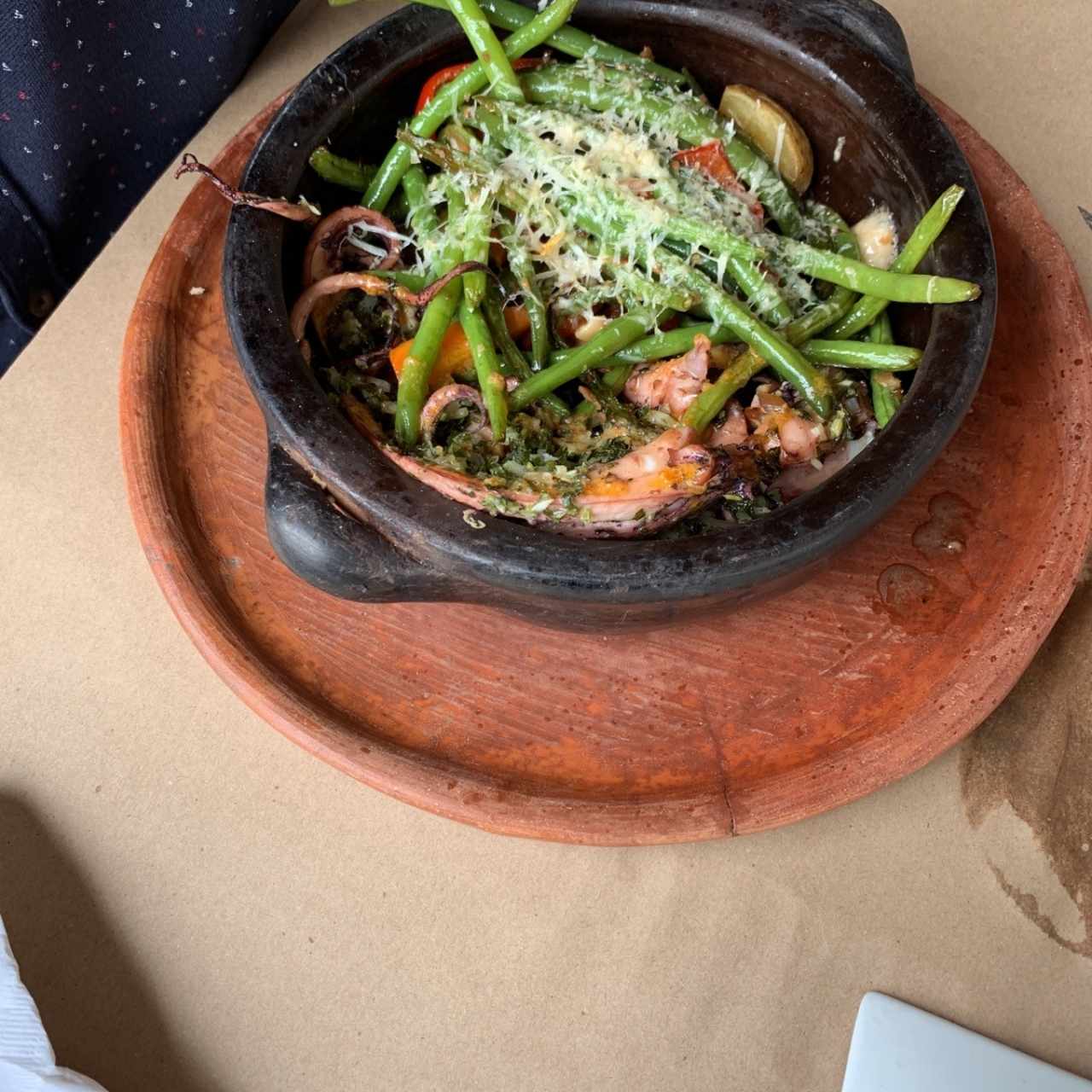 calamar al horno