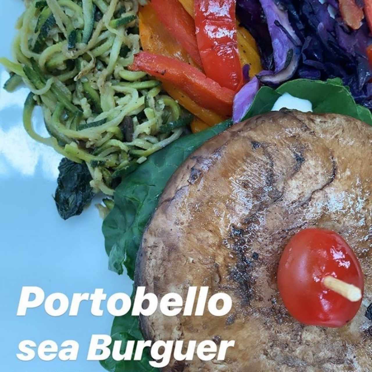Pecadotes - Portobello Sea Burger