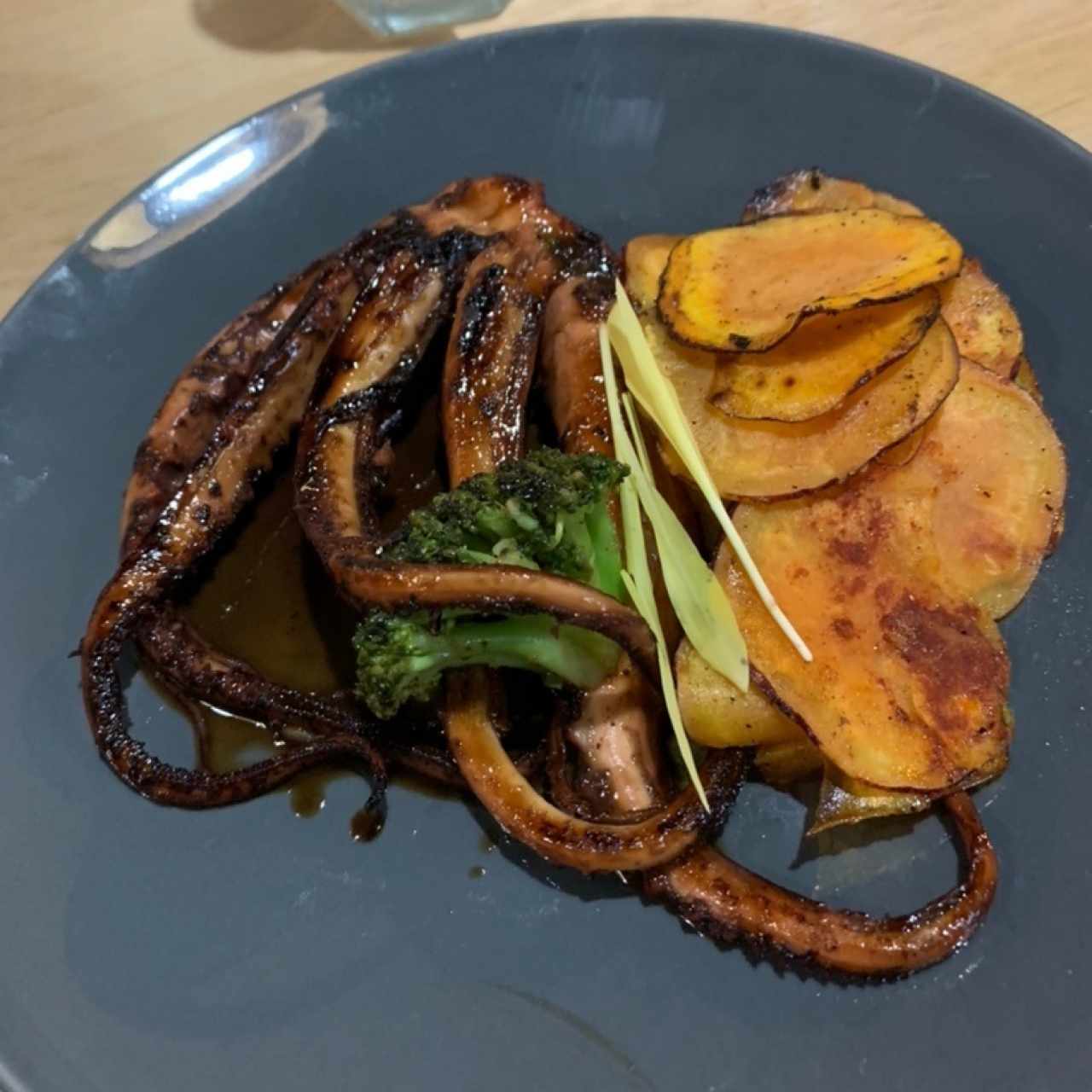 pulpo teriyaki 