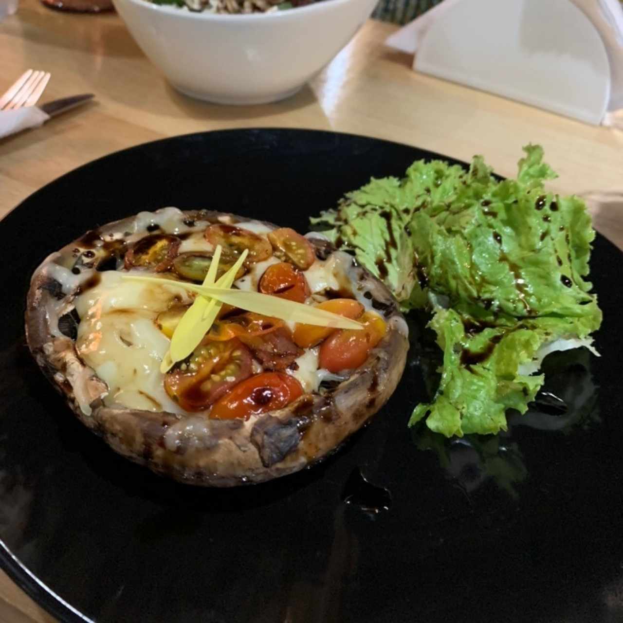 portobello caprese