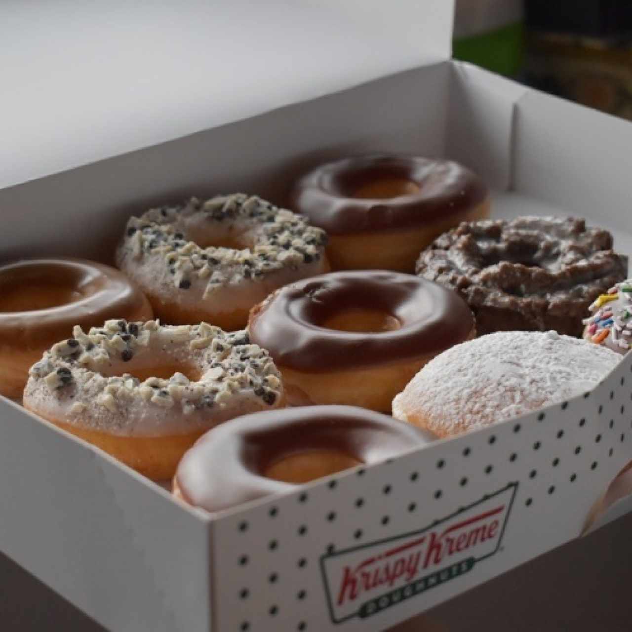 Donas variadas.