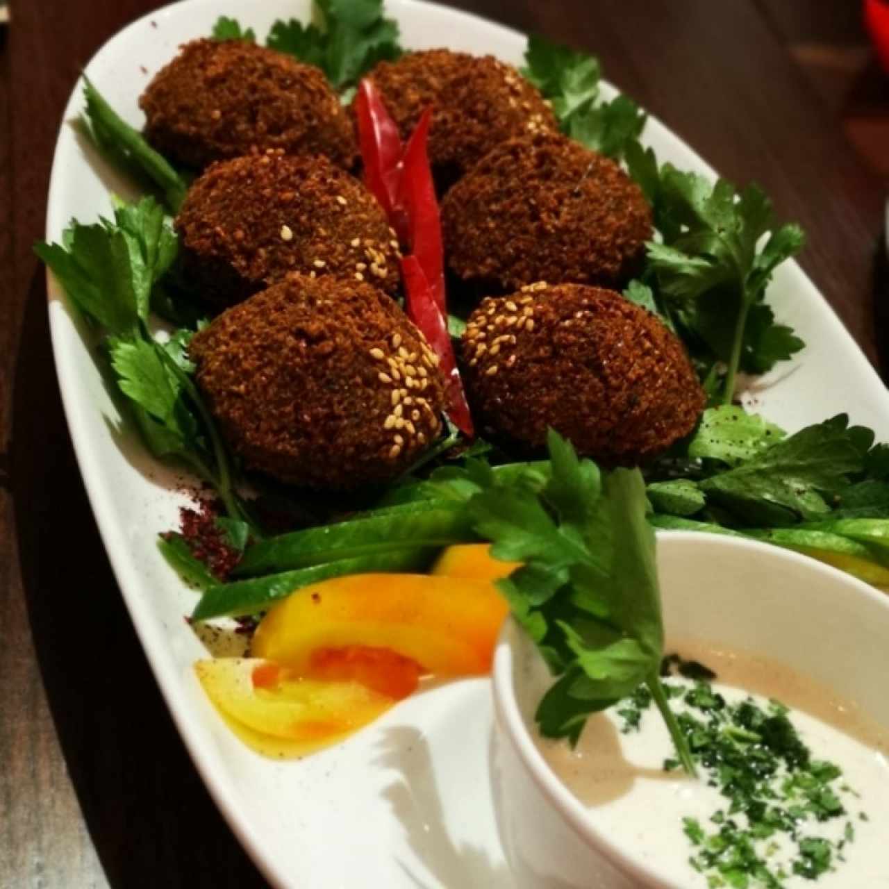 Appetizers - Falafel Layali