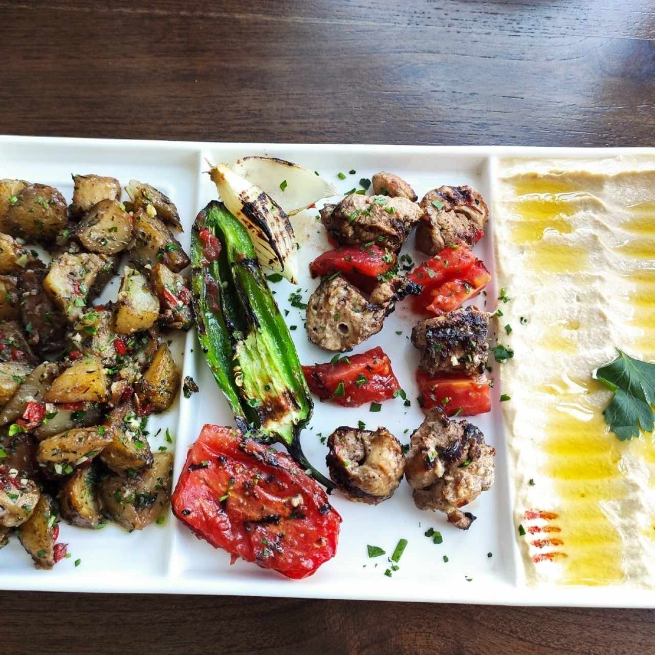 pinchos de pollo Lunch
