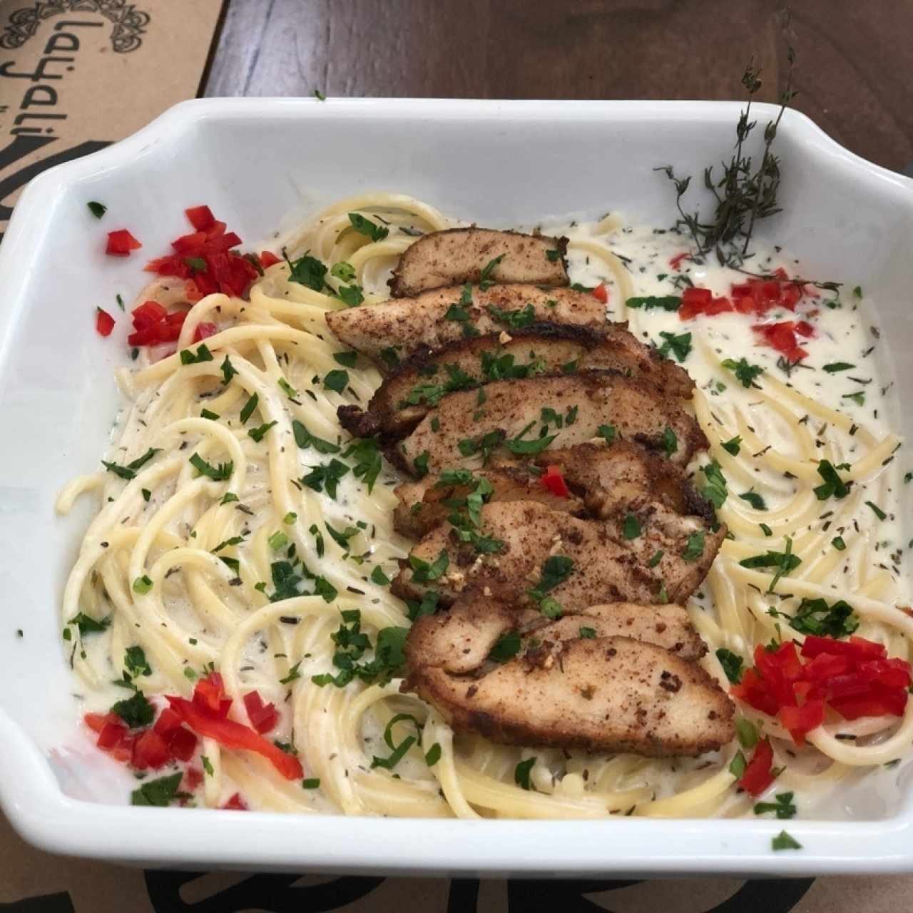 Lunch Menu - Pasta Lunch
