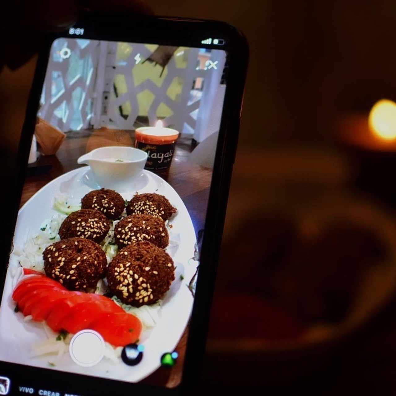 Appetizers - Falafel Layali