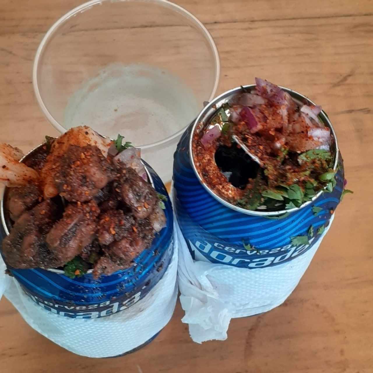 picona de camarón y pulpo