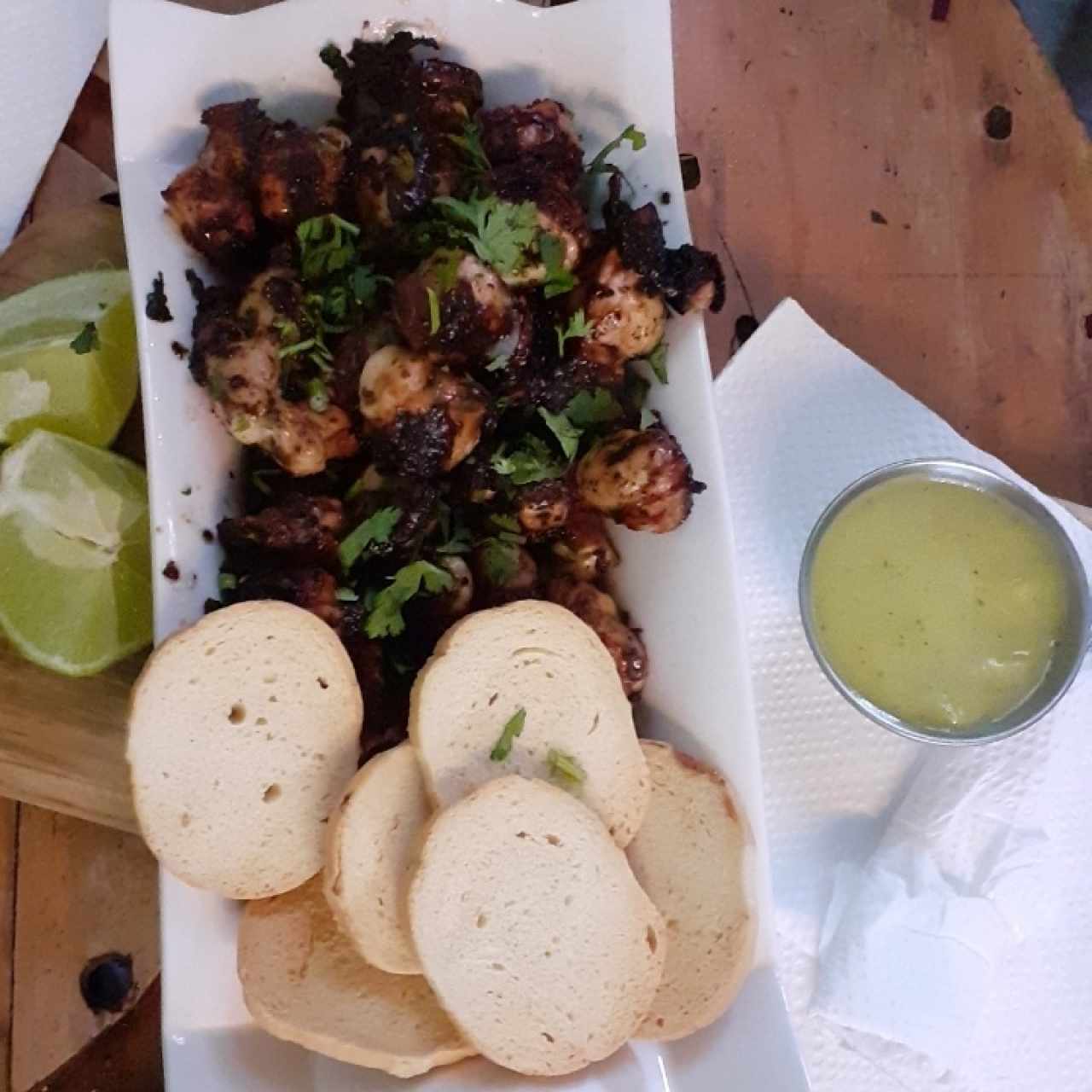 Pulpo azado