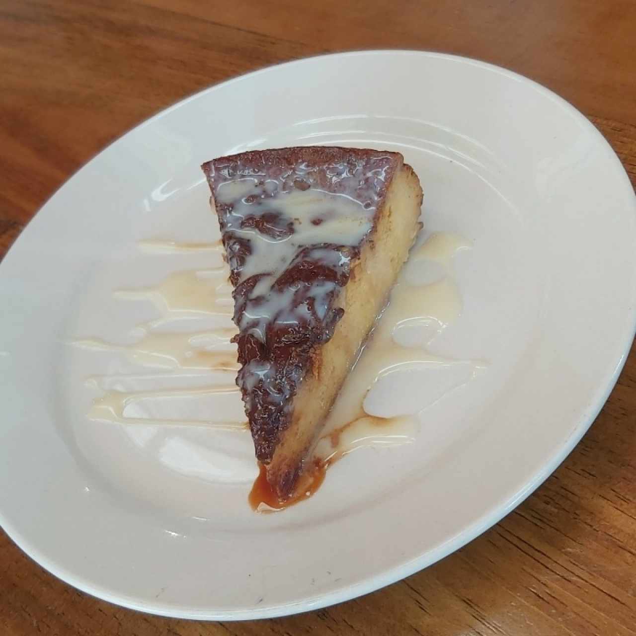 Leche asada con cajeta