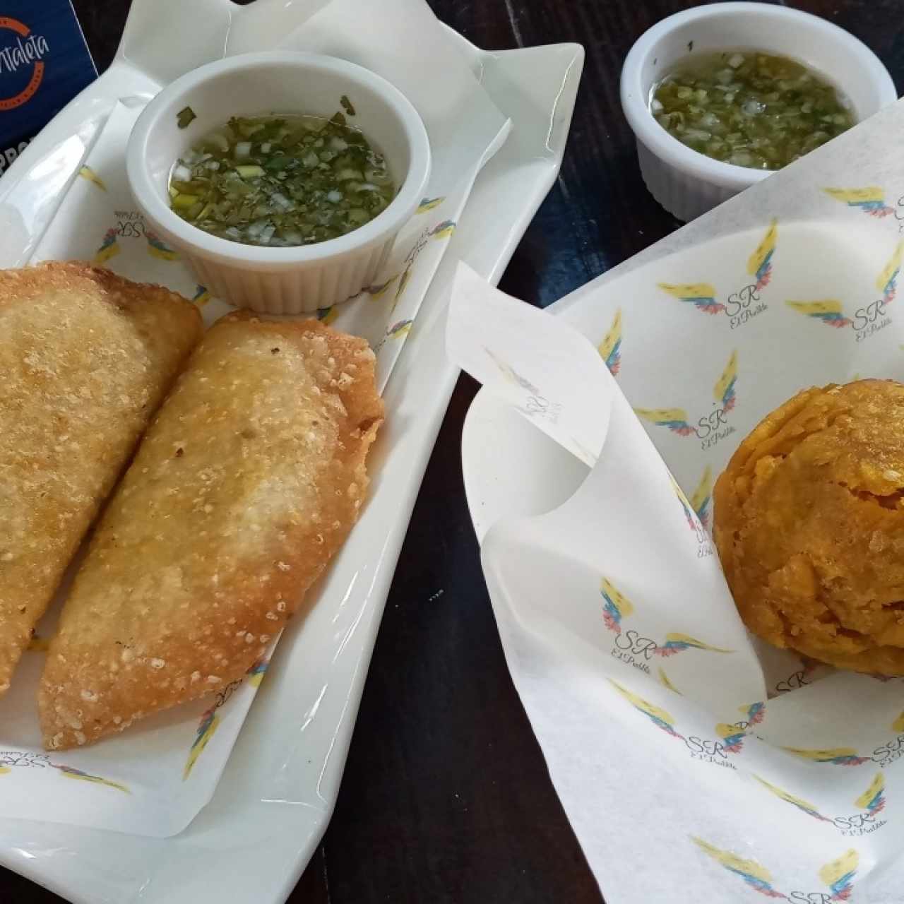 Empanadas y chicharrón