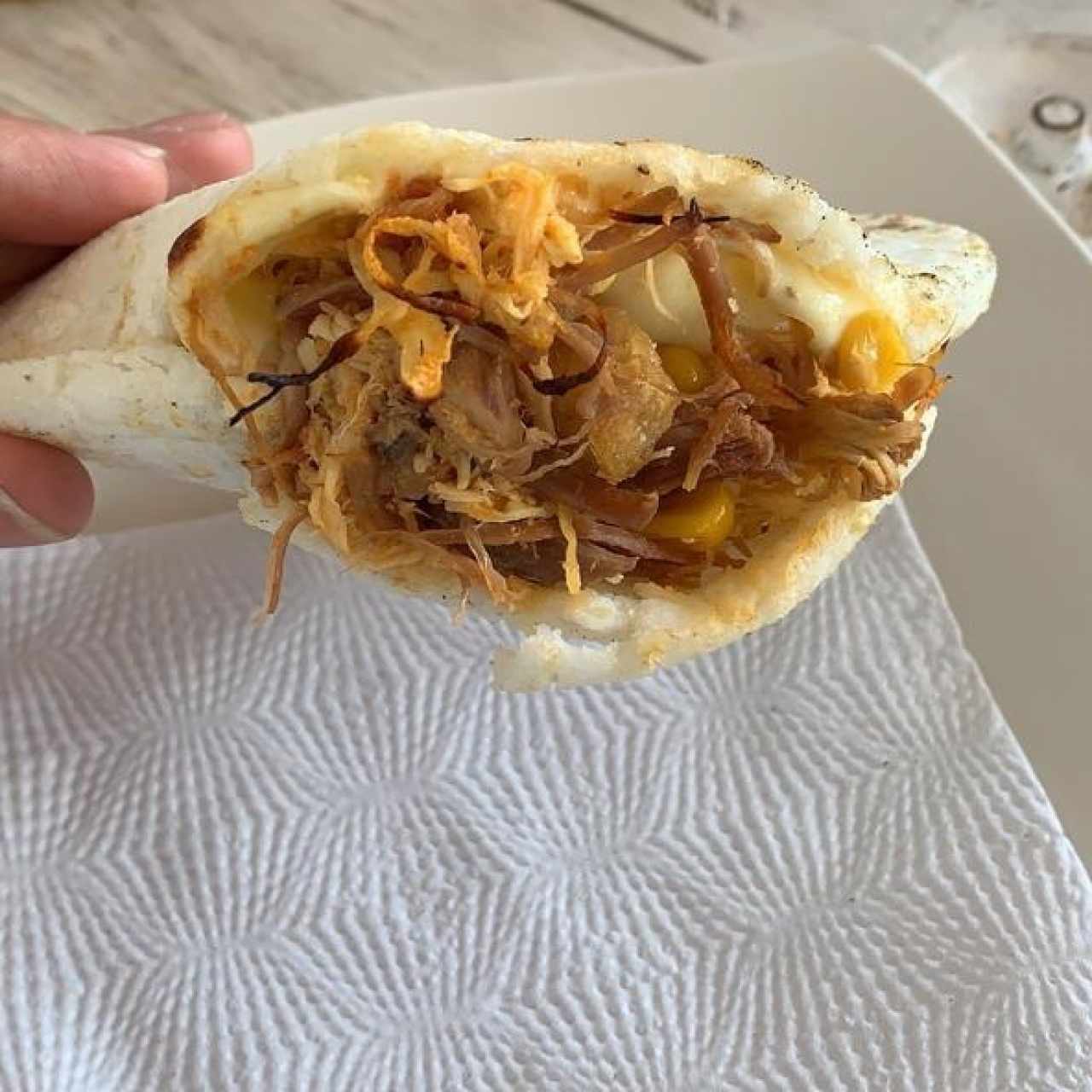 Arepa con todo 