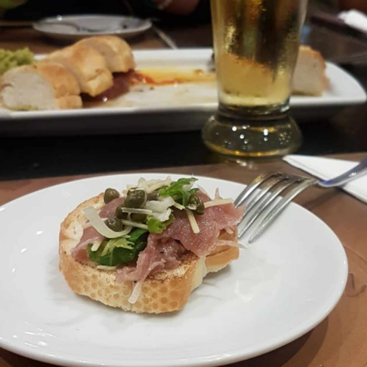 Carpaccio de entrada