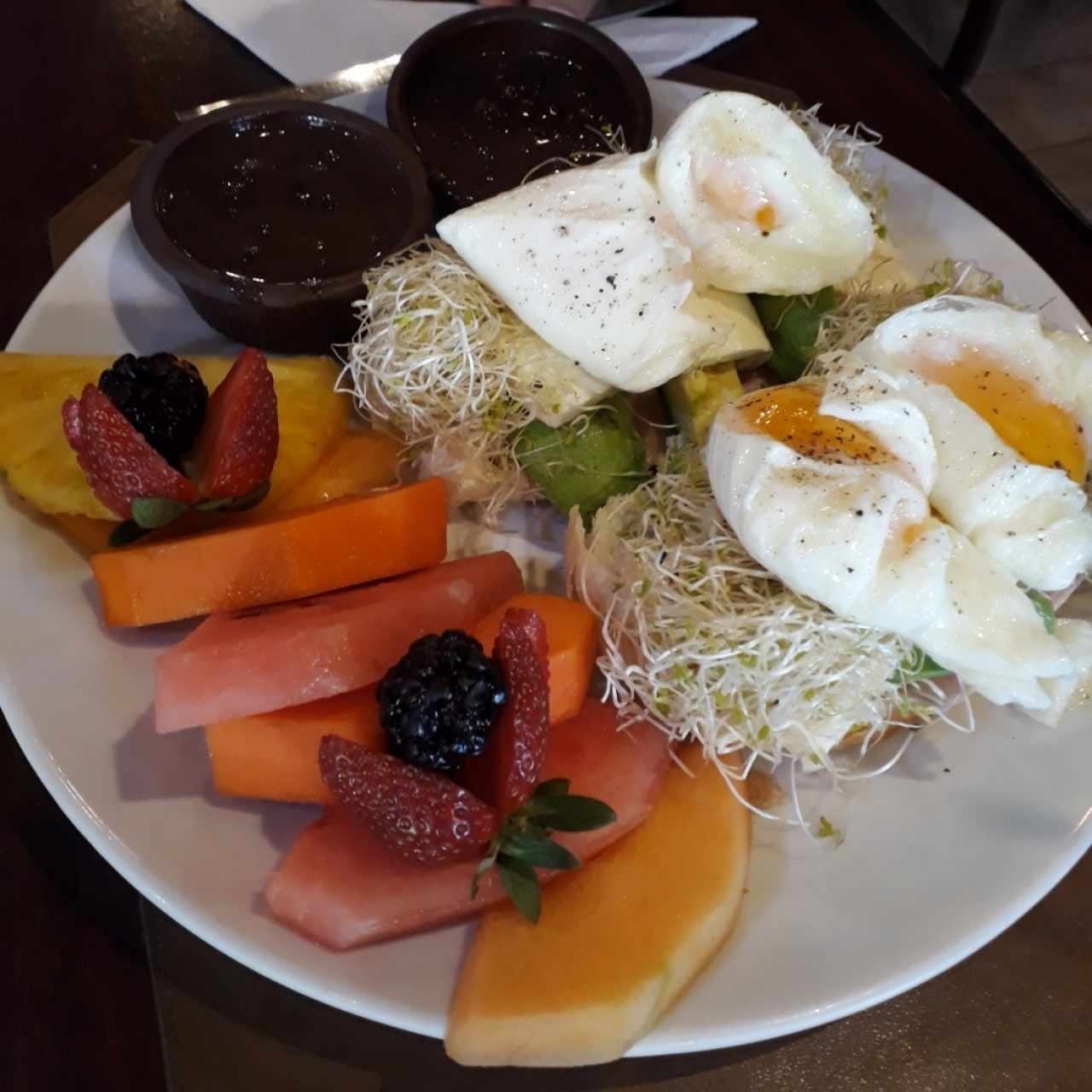 huevos poche 
