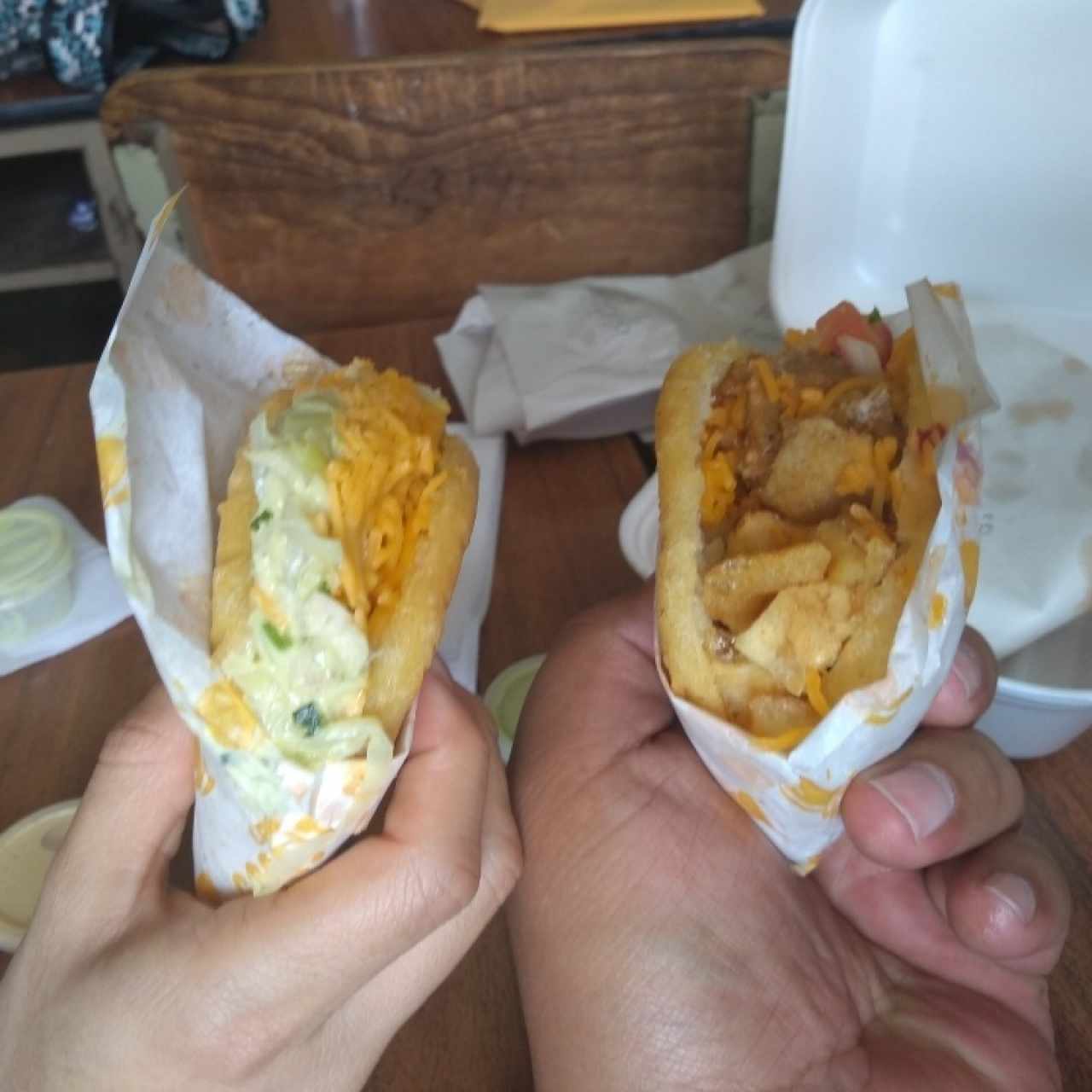 Gordita Pechugona y Chicharrona 