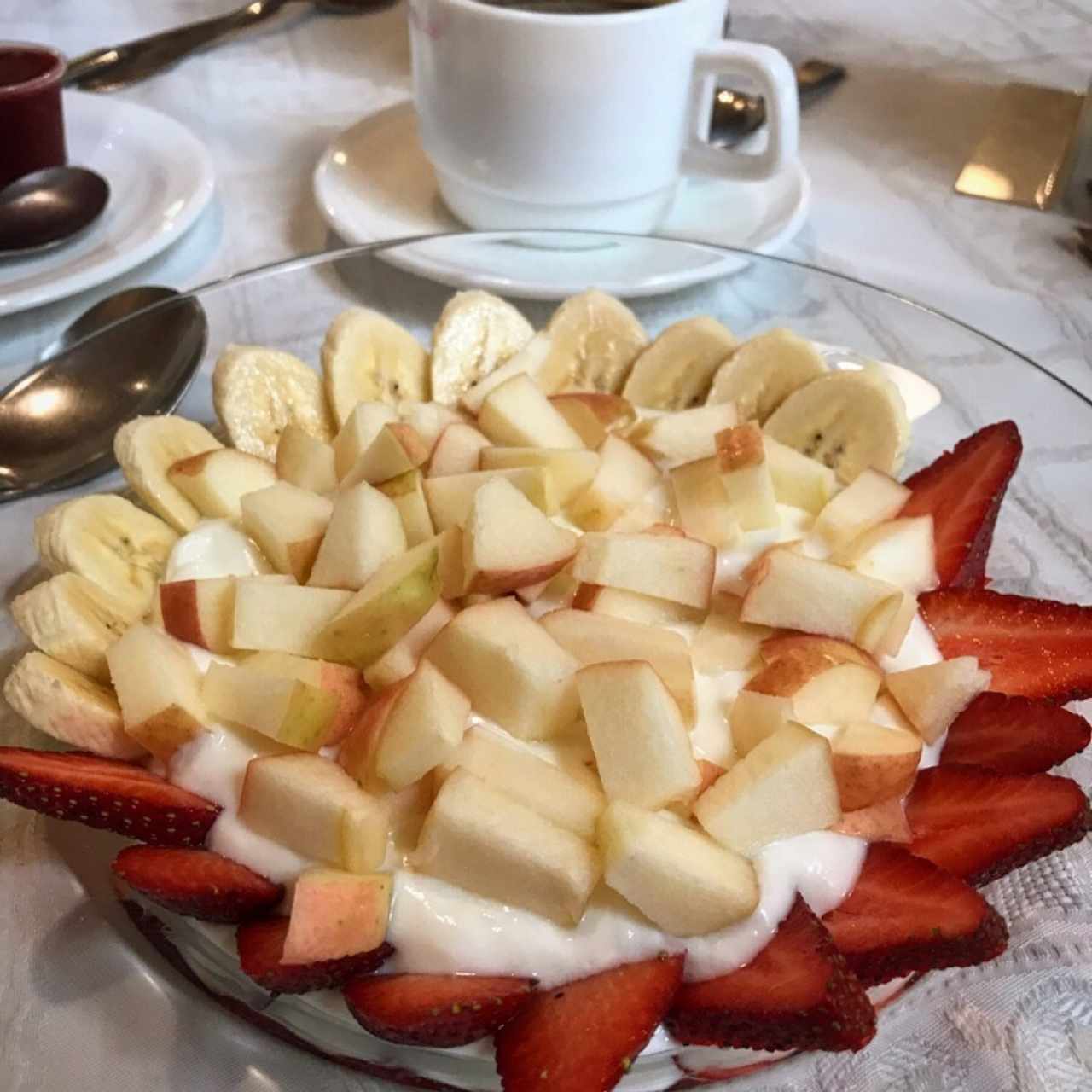 Yogurt con frutas