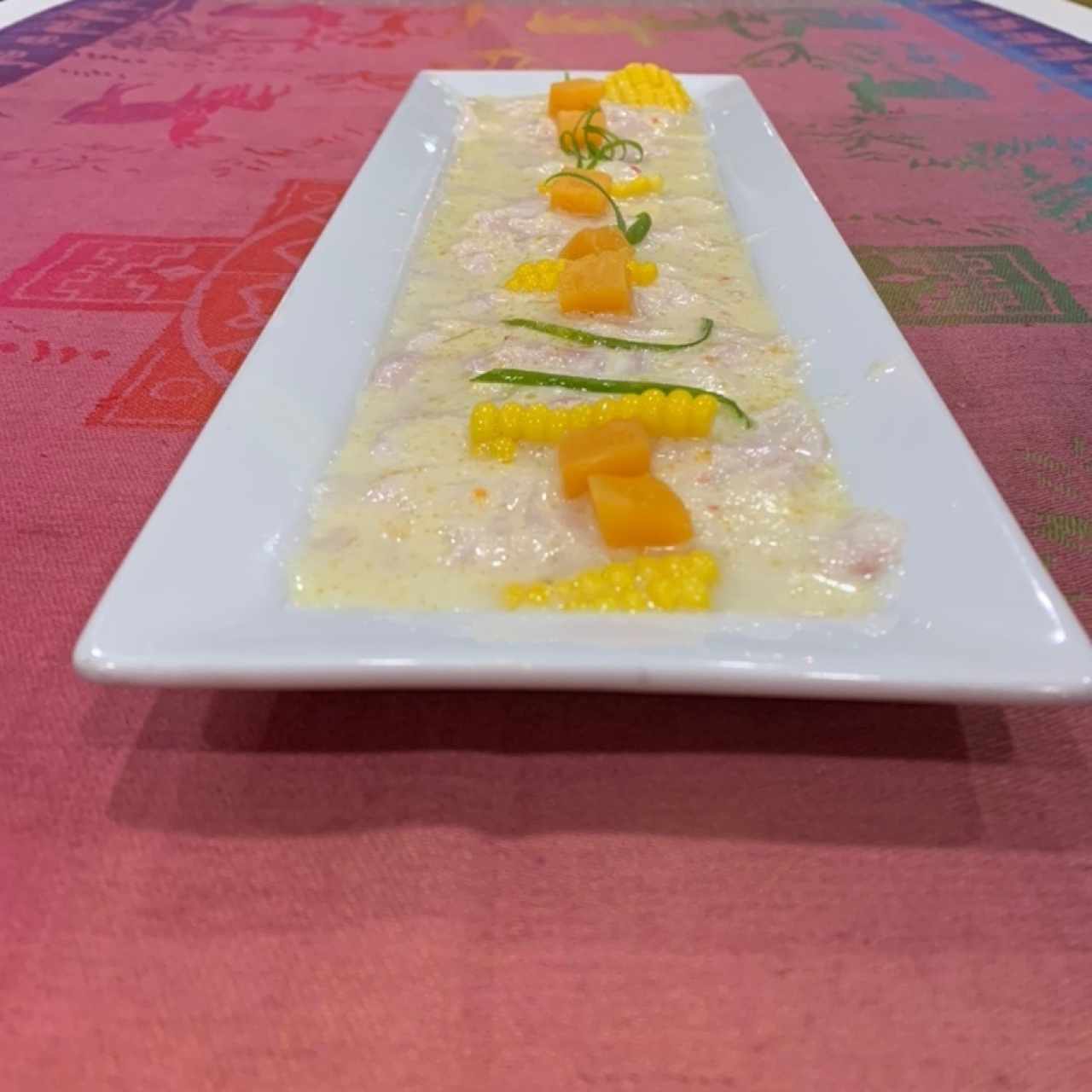 Entradas - Tiradito al Rocoto