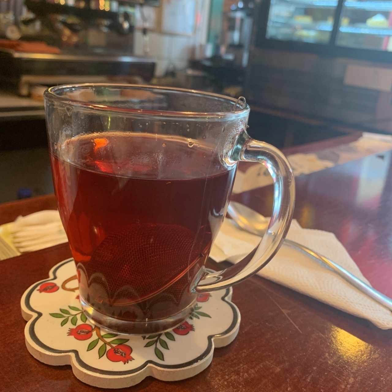 té de frutos rojos