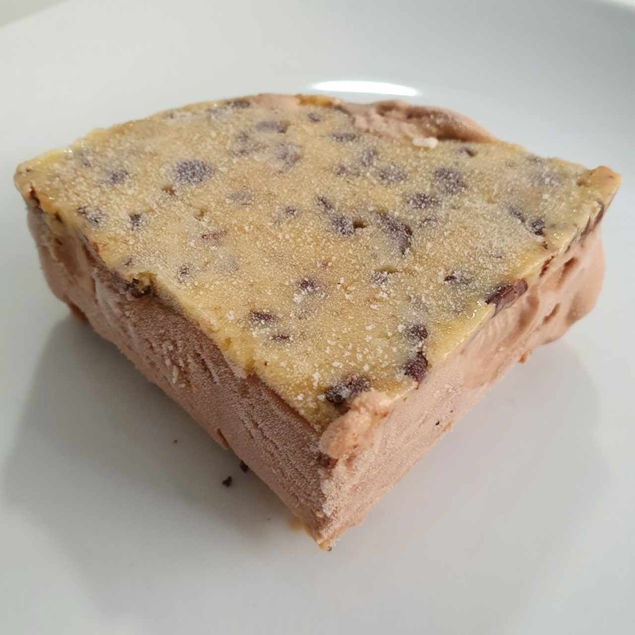 Sandwich de cookie dough con helado de chocolate