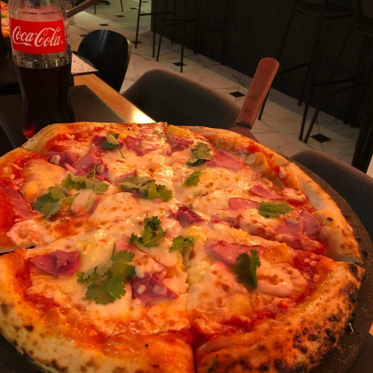 pizza Hawaii 4 ingredientes