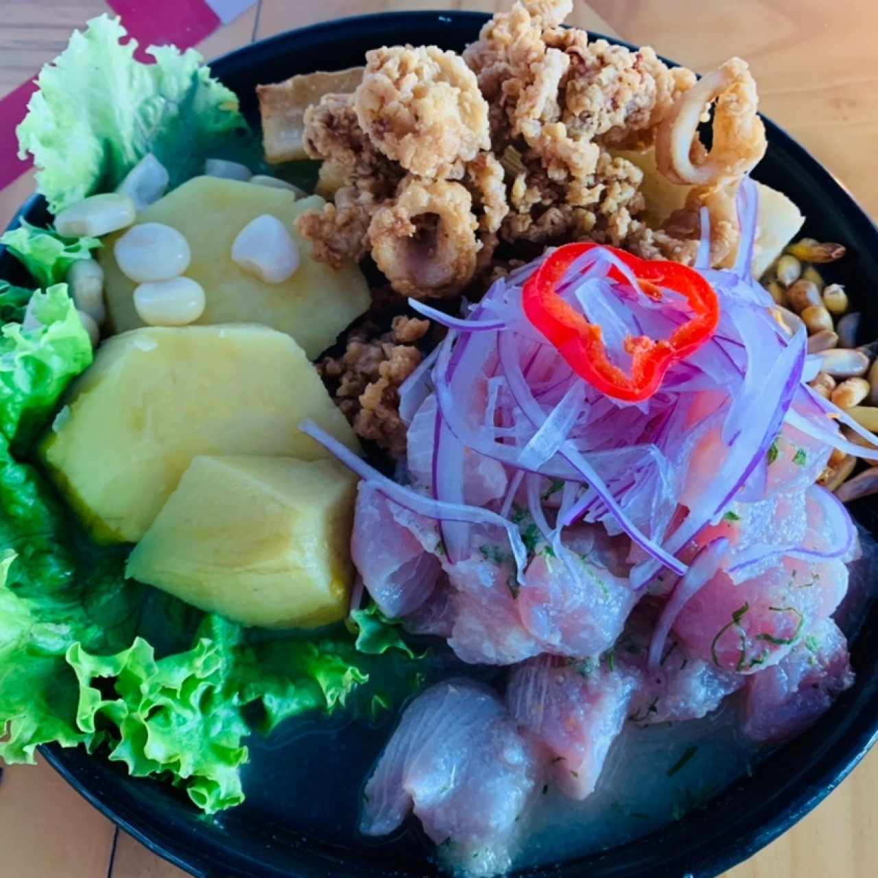 Ceviche Carretillero de pescado