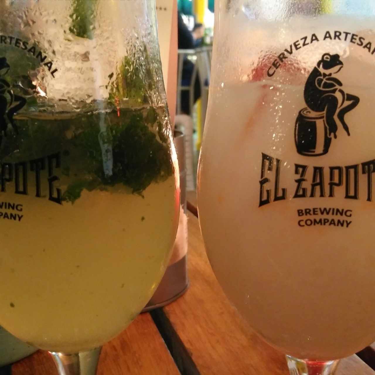 mojito y piña colada
