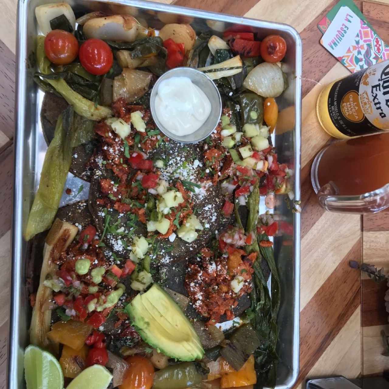 sampler de tacos