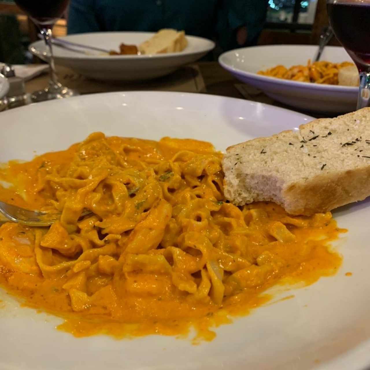 Pastas - Fettucine rosa