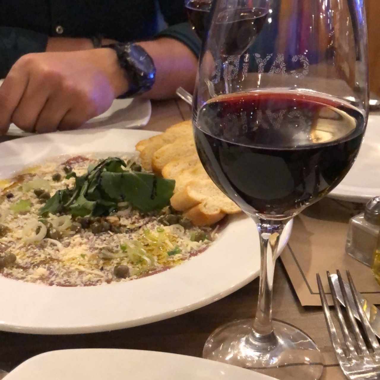 Entradas - Carpaccio di carne