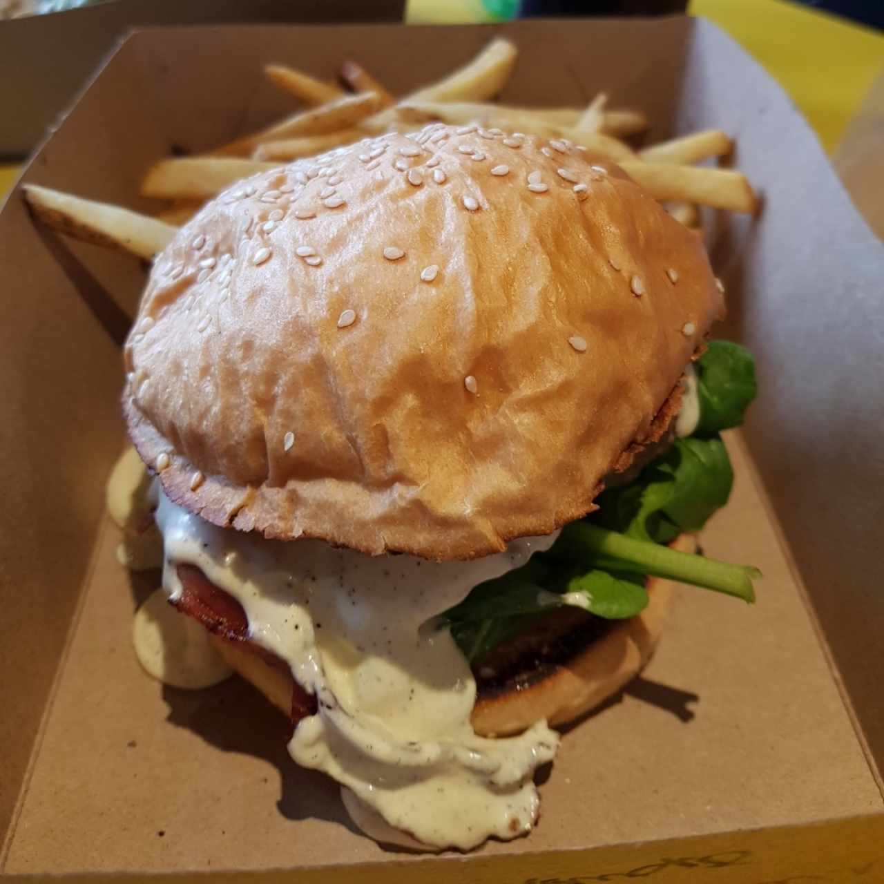 Burger Gula con Queso Gorgonzola