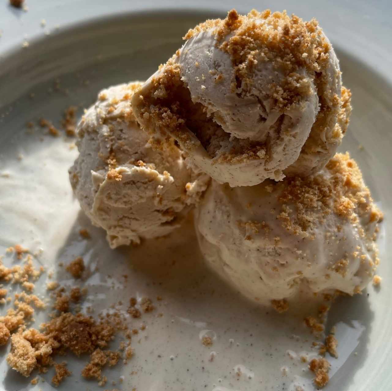 Helado de canillita de leche