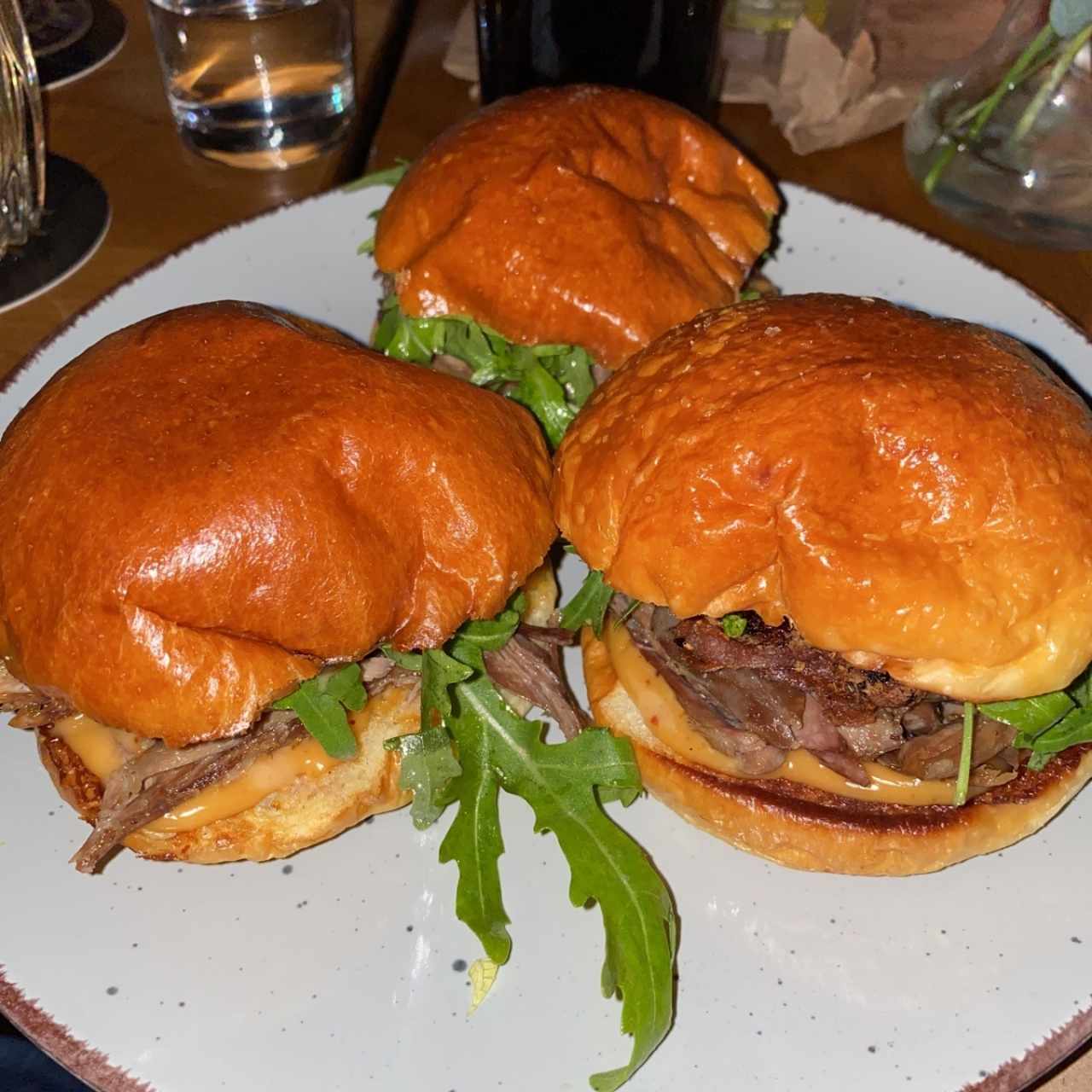 Sliders de Pato Confitado