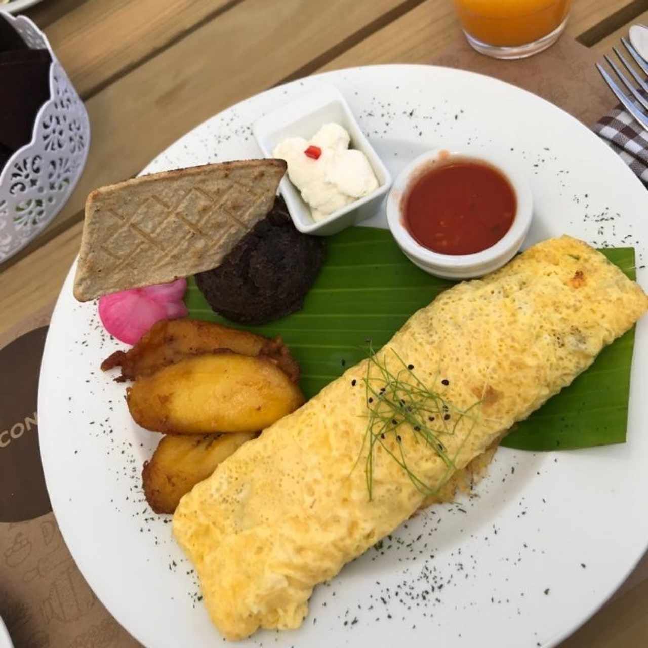 Desayunos - Omelette de Jamón