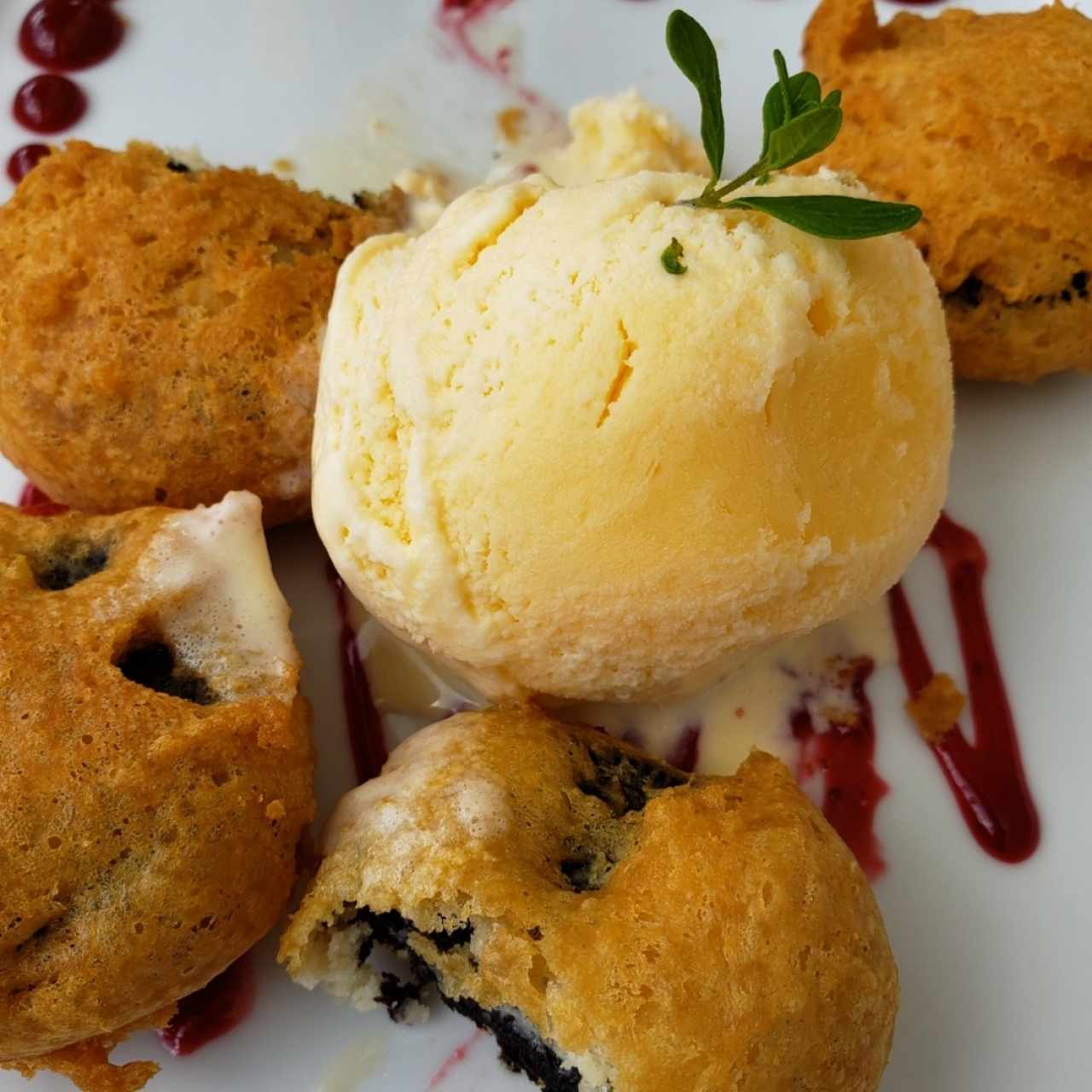 Postres - Galleta Tempura