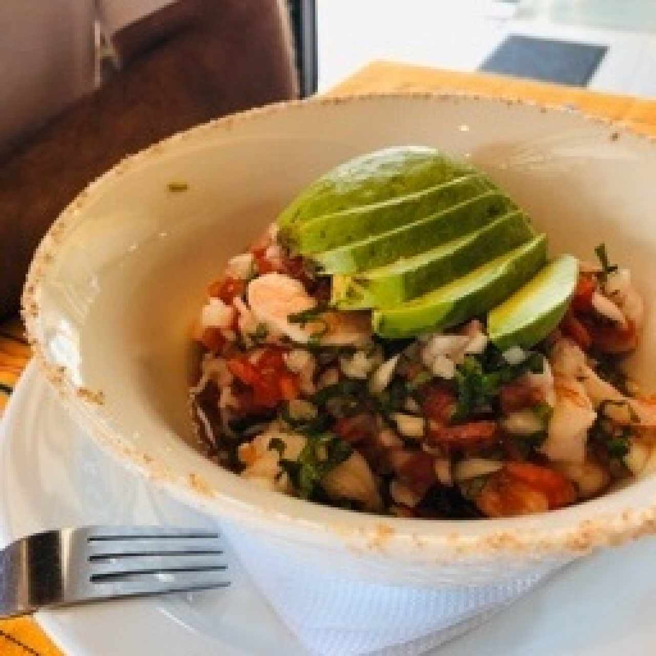 Ceviche de camarón