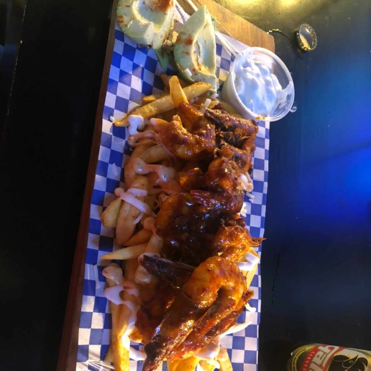 Shrimp & Papas