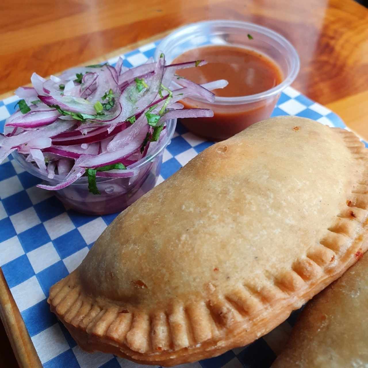Empanadas de camarón