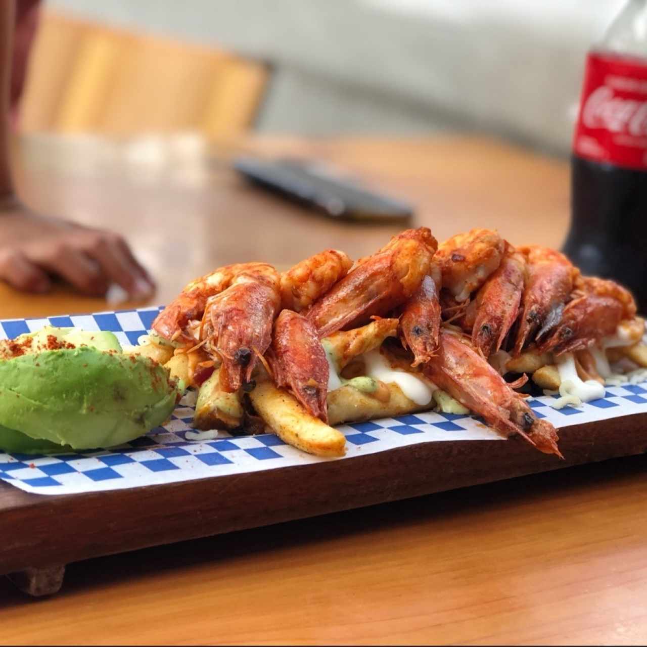 Shrimp & Papas