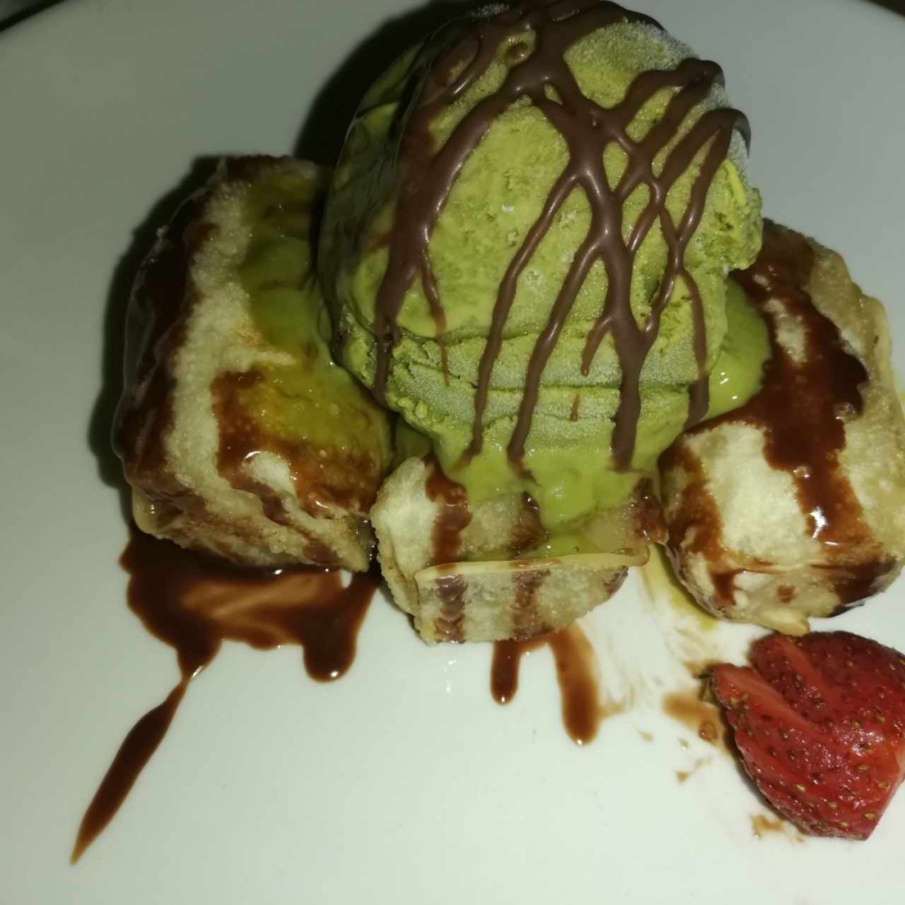 Donkey Kong de helado de Matcha