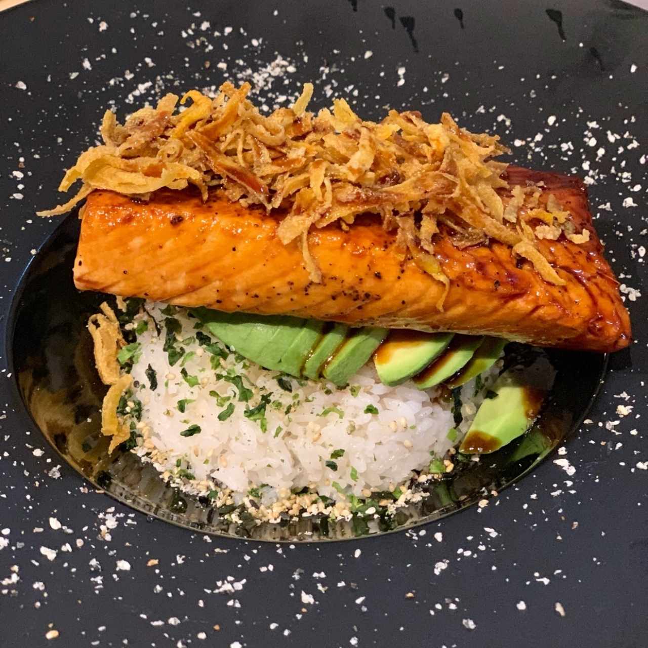 Salmón Teriyaki