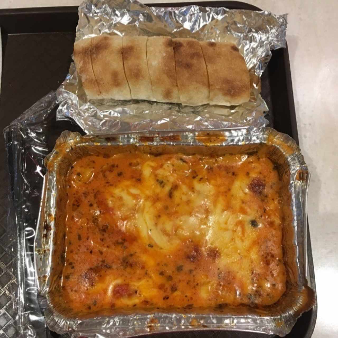 Lasagna de queso